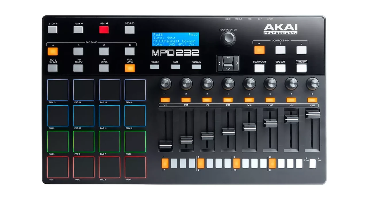 MIDI-контроллер Akai Pro MPD232 - фото 1 - id-p186698218