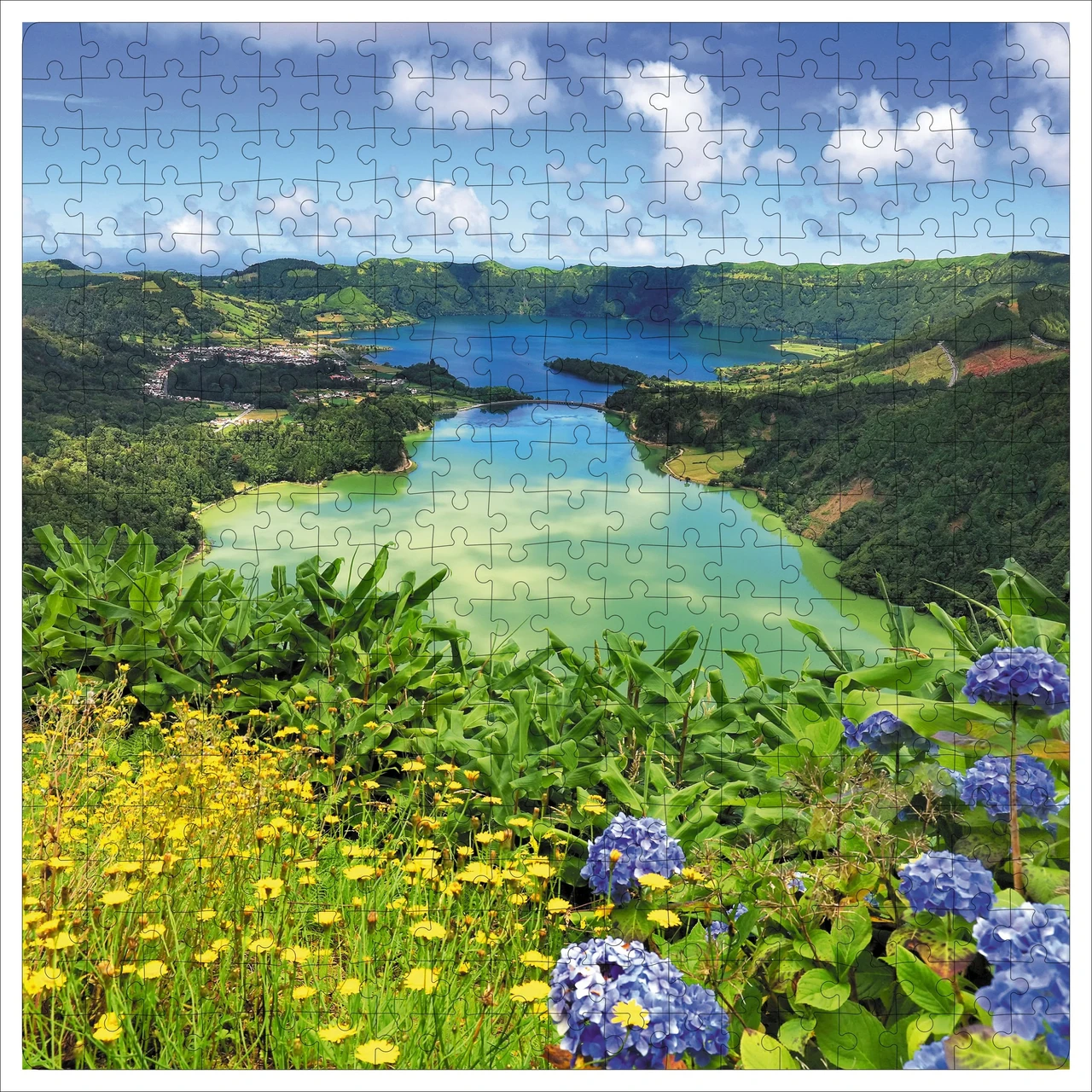 Пазл Виа Терра Озеро любви 360 элементов Origami - фото 2 - id-p186701619