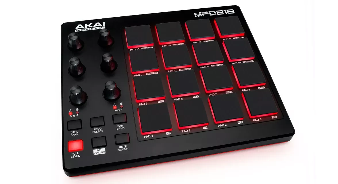 MIDI-контроллер Akai Pro MPD218 - фото 2 - id-p186705631