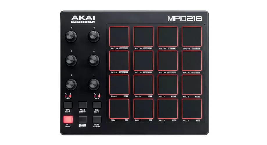 MIDI-контроллер Akai Pro MPD218