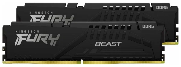 DDR5 32Gb KiTof2 PC-38400 4800MHz Kingston FURY Beast (KF548C38BBK2-32) CL38