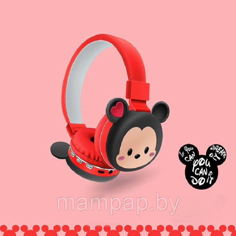 Наушники детские беспроводные Mickey (Микки Маус)