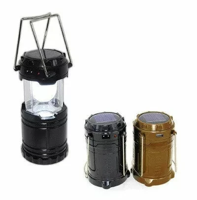 Универсальный складной кемпинговый фонарь Solar Camping Lamp (GSH 9688) с солнечной панелью. - фото 2 - id-p157463350