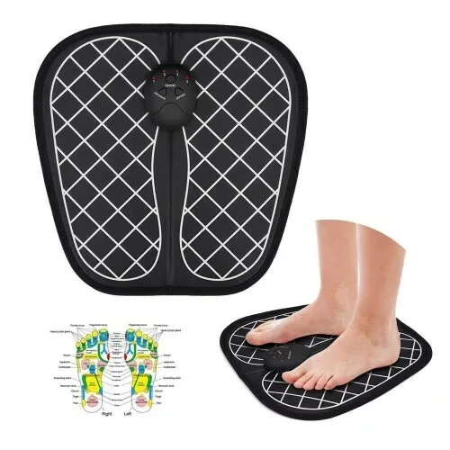 Массажный миостимулятор для стоп EMS Foot Massager на батарейках - фото 4 - id-p164969080