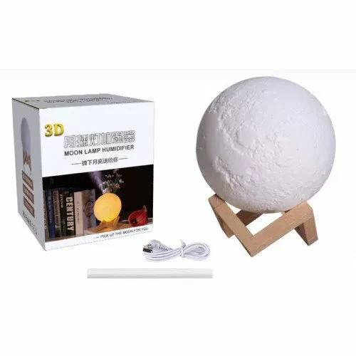 Ночник Луна с увлажнителем воздуха MX-08 Moon Lamp Humidifier - фото 4 - id-p154508402