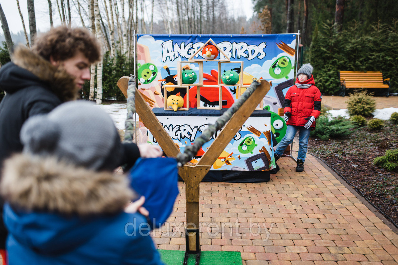 Аренда аттракциона "Angry Birds"