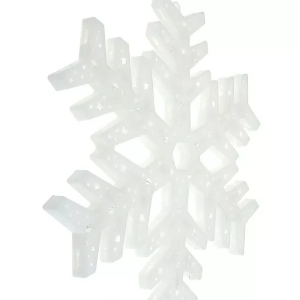 Светодиодная новогодняя гирлянда "Снежинка" фигурная (мультицвет) - фото 2 - id-p138536243