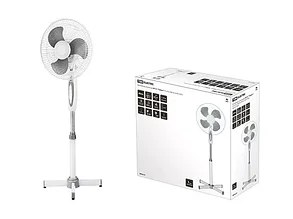 Вентилятор электрический напольный ВП-01 "Тайфун" / серый (SQ2701-0001)