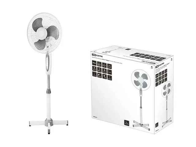 Вентилятор электрический напольный ВП-01 "Тайфун" / серый (SQ2701-0001) - фото 1 - id-p186730036