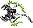 Конструктор Бионикл Уксар - Тотемное животное Джунглей 609-1, Бионикл, фото 4