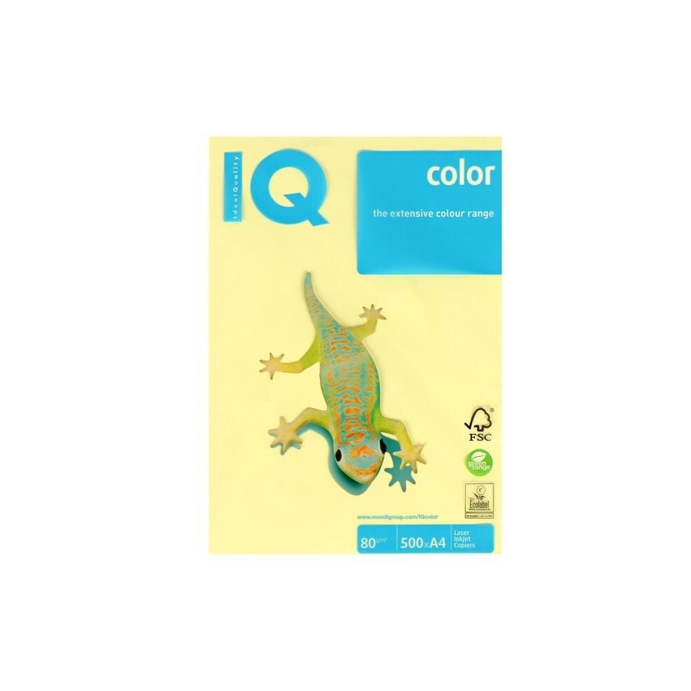 Бумага IQ COLOR, желтый, 80 А4, 500л - фото 1 - id-p186783571