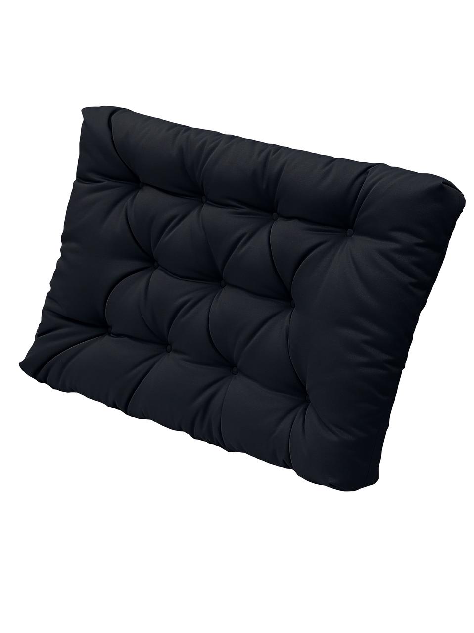 Подушка на сиденье для садовой мебели Чериот 40 х 60 Черный