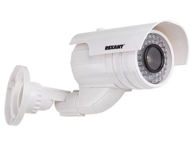 Муляж камеры уличной, цилиндрическая (белая) REXANT (45-0240) - фото 1 - id-p186807273