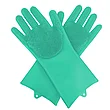 Многофункциональные силиконовые перчатки Magic Brush (серый), фото 4