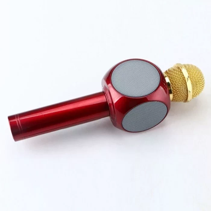 Беспроводной караоке-микрофон с колонкой WSTER WS-1816 Red (1) - фото 2 - id-p143730633