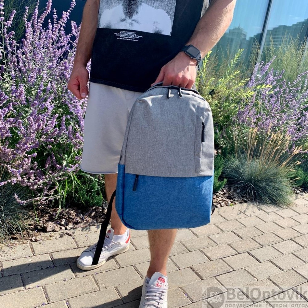 Городской рюкзак Urban с USB и отделением для ноутбука до 15.75 Серый с серым - фото 3 - id-p182129828