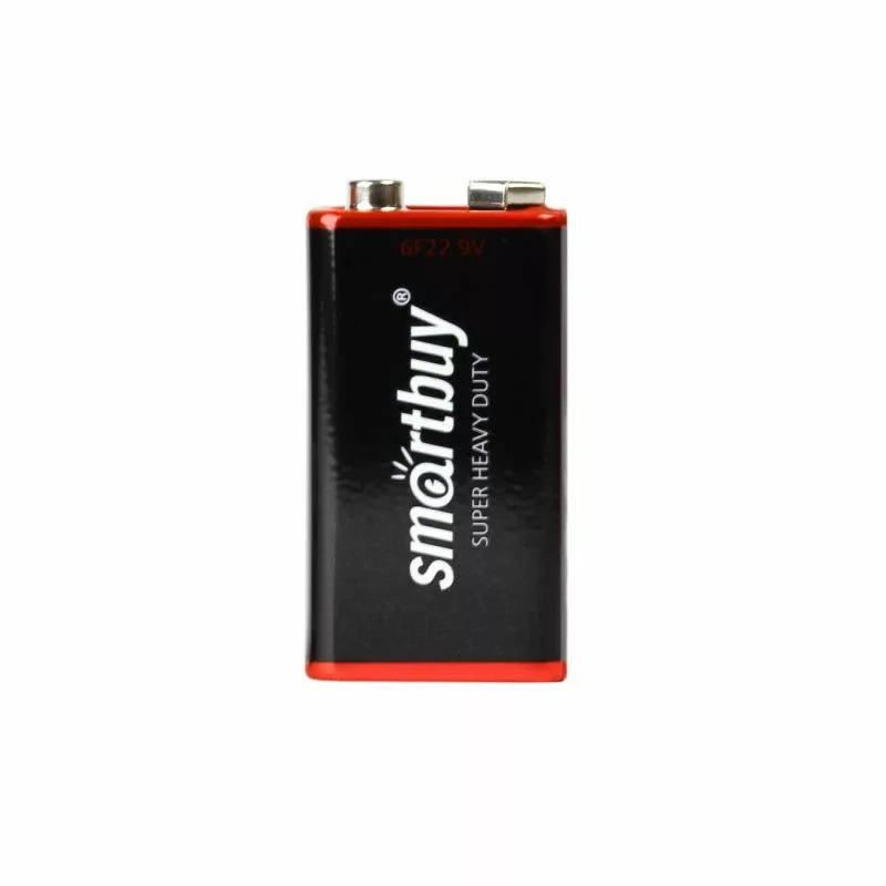 Батарейка солевая Smartbuy 6F22/1S (Крона) - фото 1 - id-p169008881