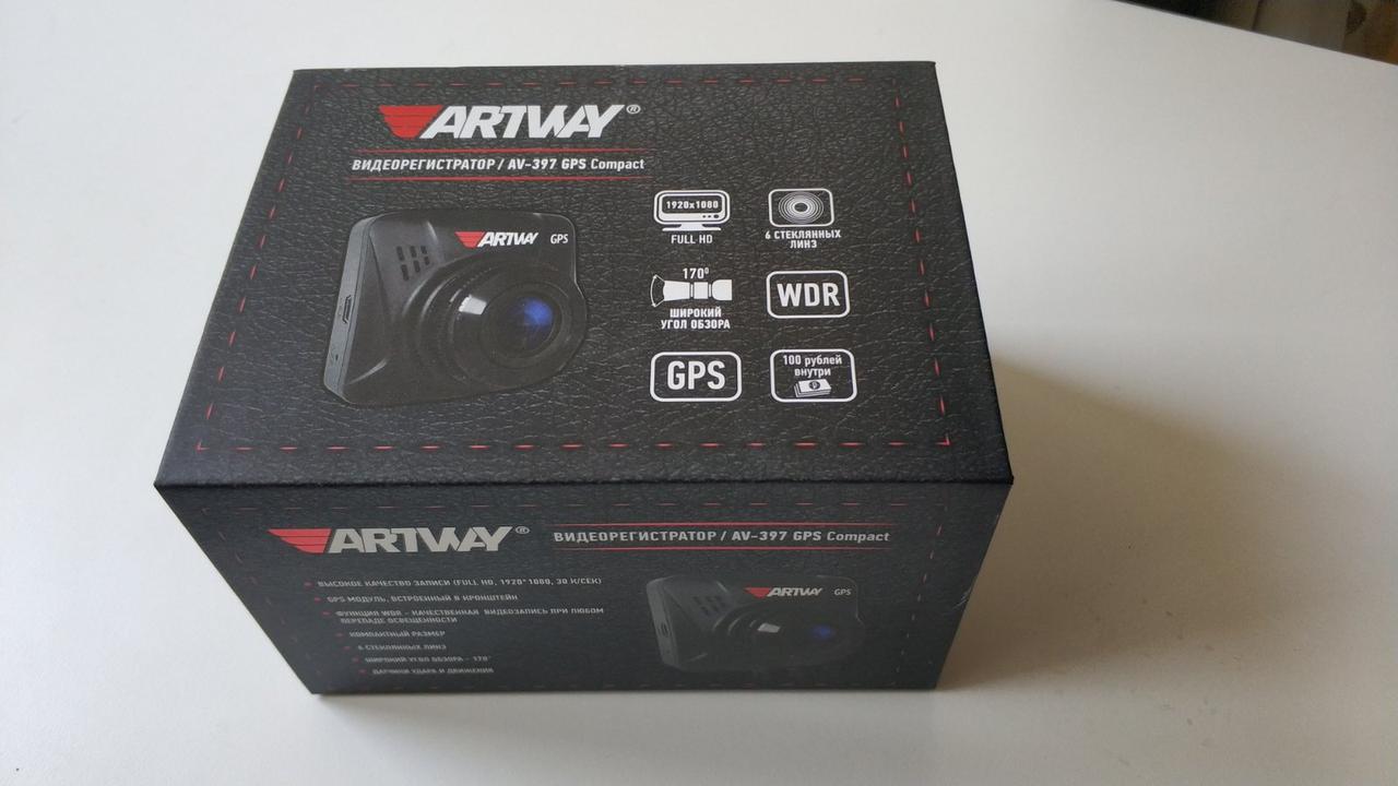 Видеорегистратор ARTWAY AV-397 GPS Compact - фото 5 - id-p186865675