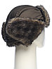 Шапка ушанка зимняя HUNTSMAN Евро Волк цвет Хаки с маской ткань Taslan 58-60, фото 9