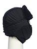 Шапка ушанка зимняя HUNTSMAN Евро Норка с маской цвет Черный ткань Taslan, фото 5