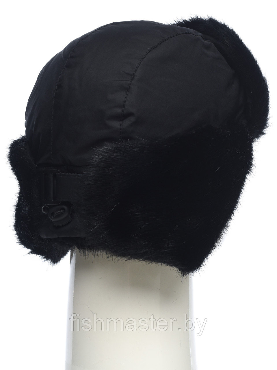 Шапка ушанка зимняя HUNTSMAN Евро Норка с маской цвет Черный ткань Taslan - фото 8 - id-p186872912