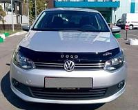 Дефлектор капота - мухобойка, VW Polo 5 2009-..., VIP VT-52