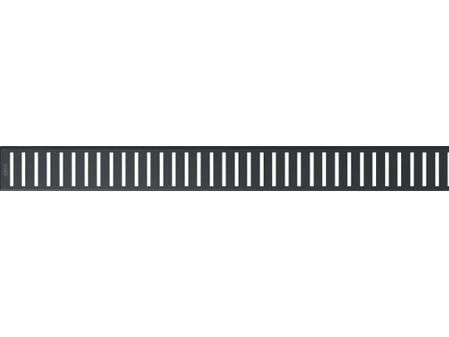 Решетка для водоотводящего желоба (черный мат) PURE-850BLACK, Alcaplast - фото 1 - id-p183149251