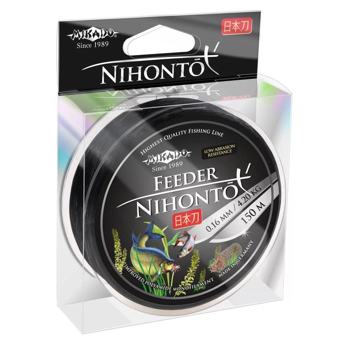 Леска Mikado NIHONTO FEEDER 0.18 mm - 150 m - фото 1 - id-p186886617