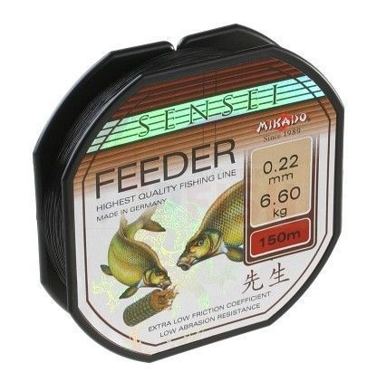 Леска Mikado SENSEI FEEDER 0.22 mm - 150 m - фото 1 - id-p186886622