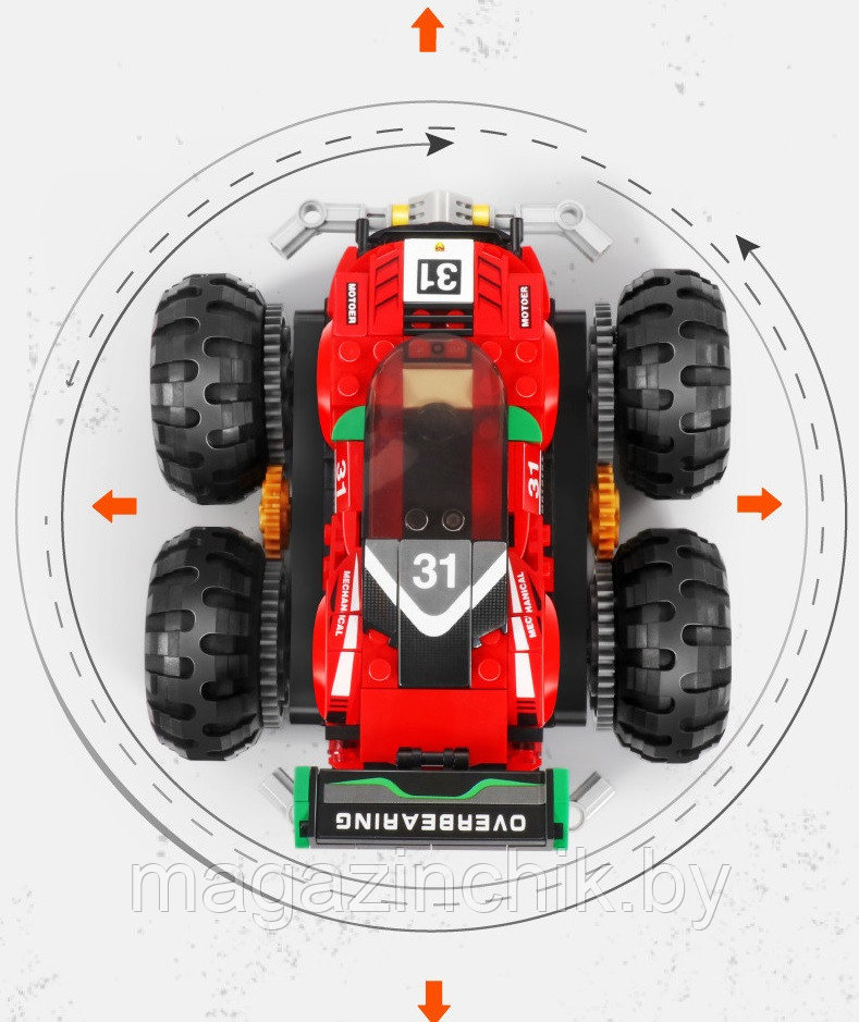 Конструктор Внедорожник-альпинист на управлении QiHui 8031, 248 дет. - фото 6 - id-p186894523