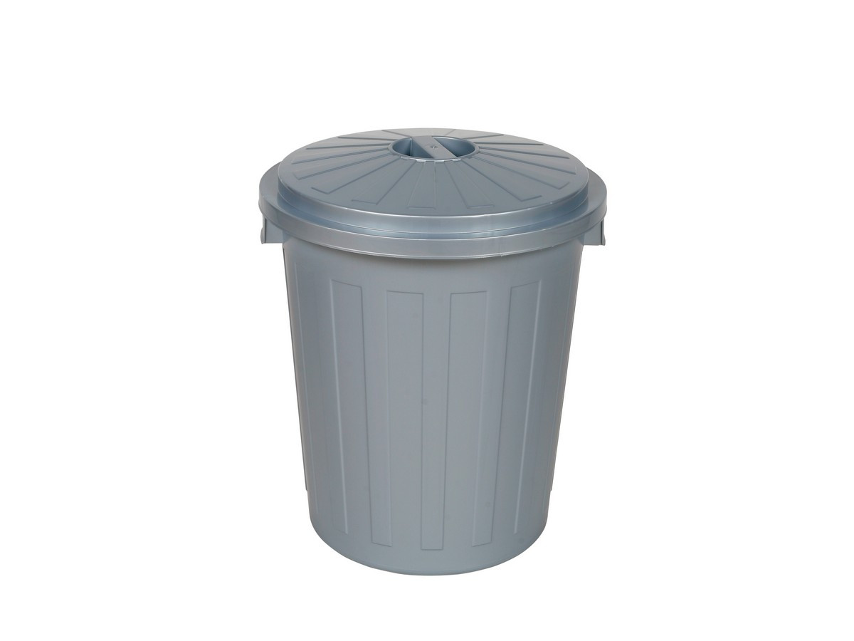 Бак для мусора пластмассовый 36*42 см/23 л с крышкой (арт. 1021316000000)