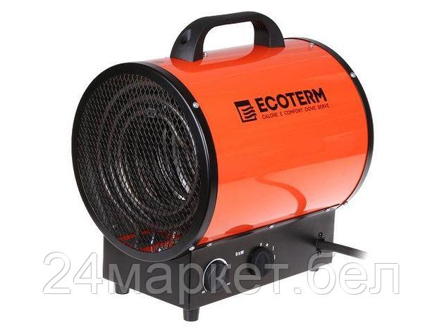 Нагреватель воздуха электр. Ecoterm EHR-09/3E (пушка, 9 кВт, 380 В, термостат), фото 2