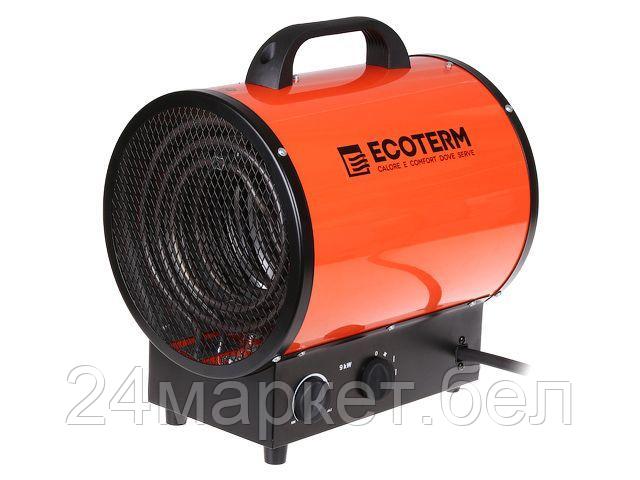 Нагреватель воздуха электр. Ecoterm EHR-09/3E (пушка, 9 кВт, 380 В, термостат) - фото 1 - id-p186874636