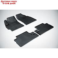 Резиновые коврики сетка для Hyundai Elantra 2006-2010