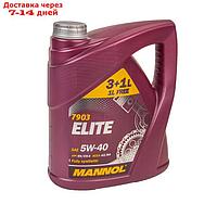 Масло моторное MANNOL 5w40 син. ELITE, 4 л