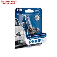 Лампа автомобильная Philips White Vision, H8, 12 В, 35 Вт, 12360WHVB1