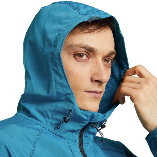 Куртка софт-шелл мужская Columbia Tall Heights Hooded Softshell синий - фото 4 - id-p186901336