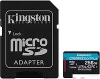 Карта памяти Kingston Canvas Go! Plus microSDXC 256GB (с адаптером)