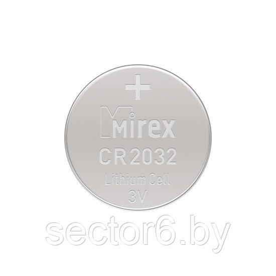 Батарейка Mirex CR2032 литиевая блистер 2 шт 23702-CR2032-E2 - фото 2 - id-p184043512