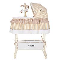 PITUSO Колыбель 3 в 1 Viana на колёсах Stars Beige/бежевый YS401, фото 4