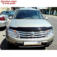 Дефлектор капота темный RENAULT DUSTER 2011-