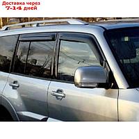 Ветровики, 4 двери, Mitsubishi PAJERO III 99-16, / Mitsubishi PAJERO IV 07-16, NLD.SMIPAJ0