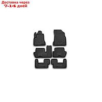 Коврики в салон CITROEN C4 Picasso 01/2007-2016, 6 шт. (полиуретан)