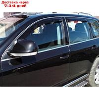 Ветровики, 4 двери, Volkswagen Touareg 2007-2010