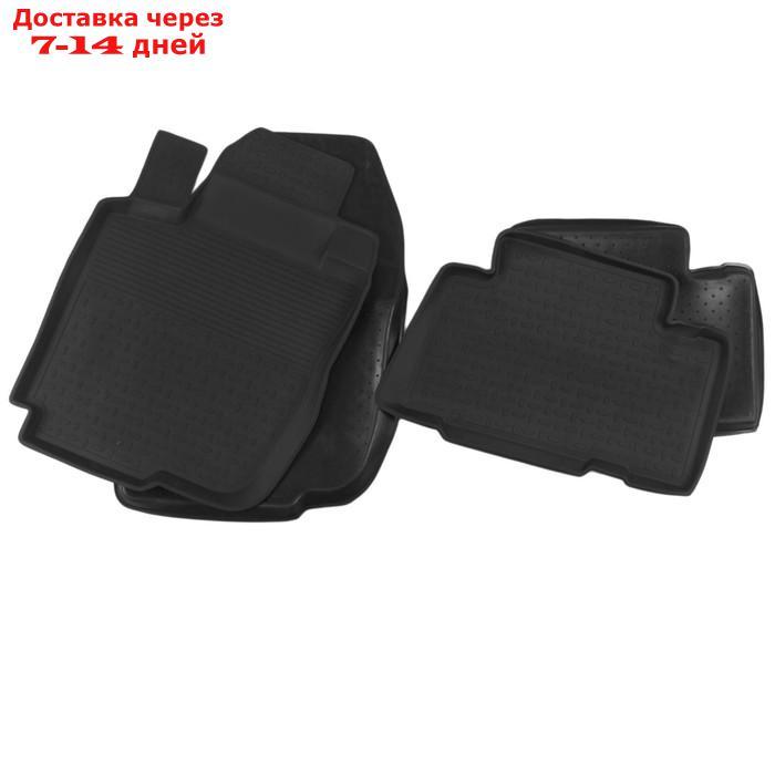 Коврики резиновые с высоким бортом для Toyota RAV 4 III, 2008-2012 - фото 1 - id-p179963274