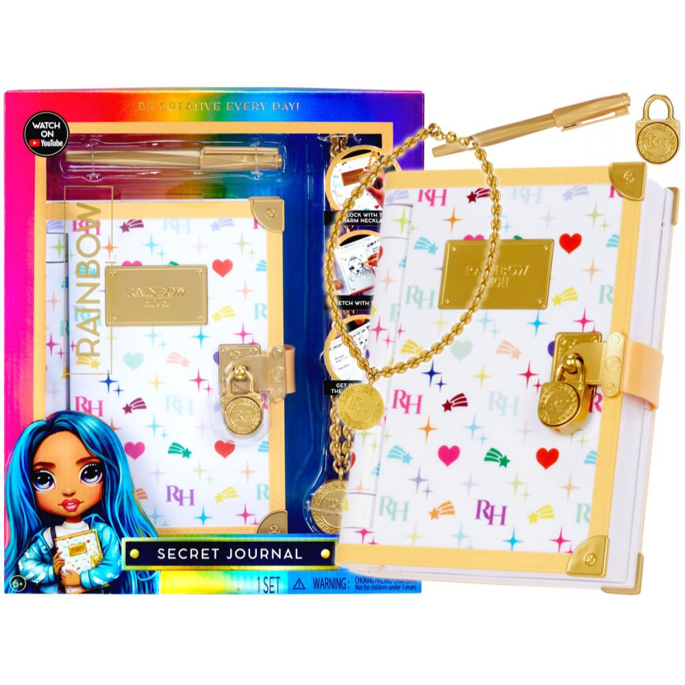 Rainbow High Journal Секретный дневник с замком 578499