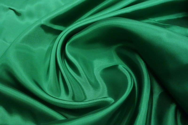 Ткань подкладочная цвет зеленый П