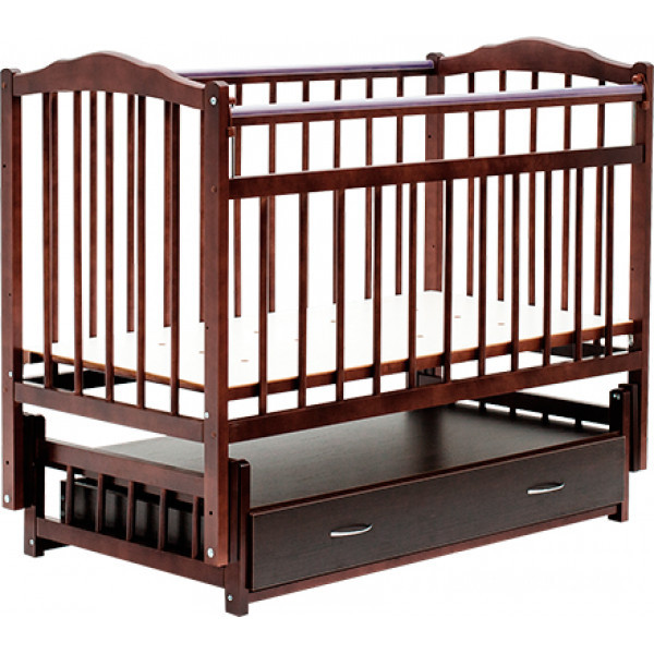 Кровать детская Bambini Classic 10, спелая вишня - фото 1 - id-p186991578