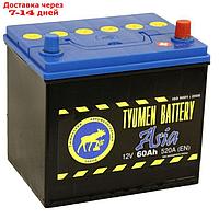 Аккумуляторная батарея Тюмень 60 Ач, обратная полярность 6СТ-60L, Азия