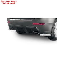 Защита заднего бампера "уголки" Arbori d57 HAVAL H2 2014-